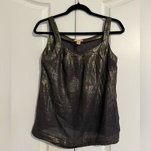 JCREW Women’s Metallic Tank Top